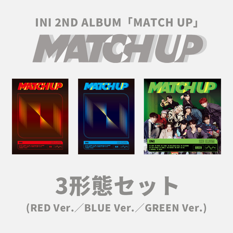 INI 2nd album MATCH UP green トレカ 西洸人 - その他