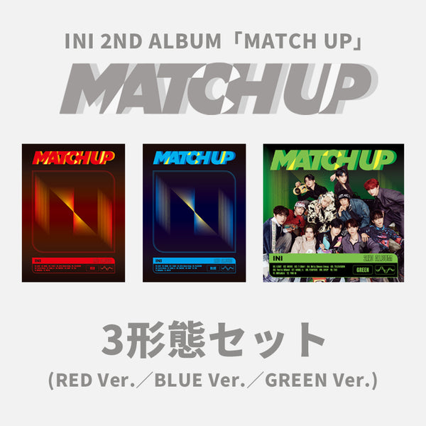 INI 2nd album 「MATCH UP」3形態 - K-POP・アジア